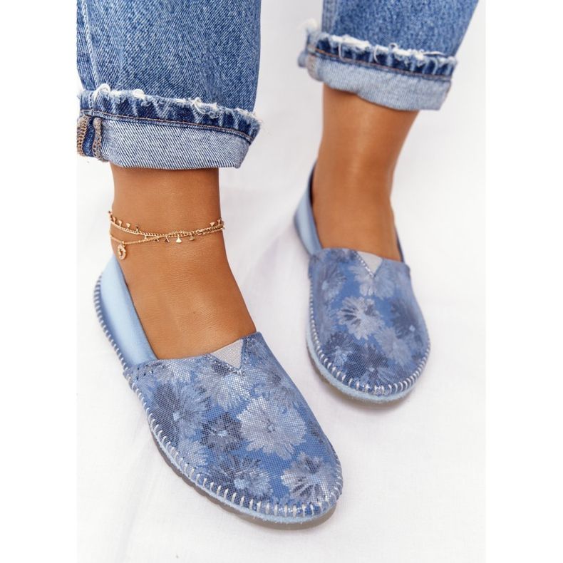 Ženske plave balerinke Maciejka 01930-72 / 00-0 plava 2