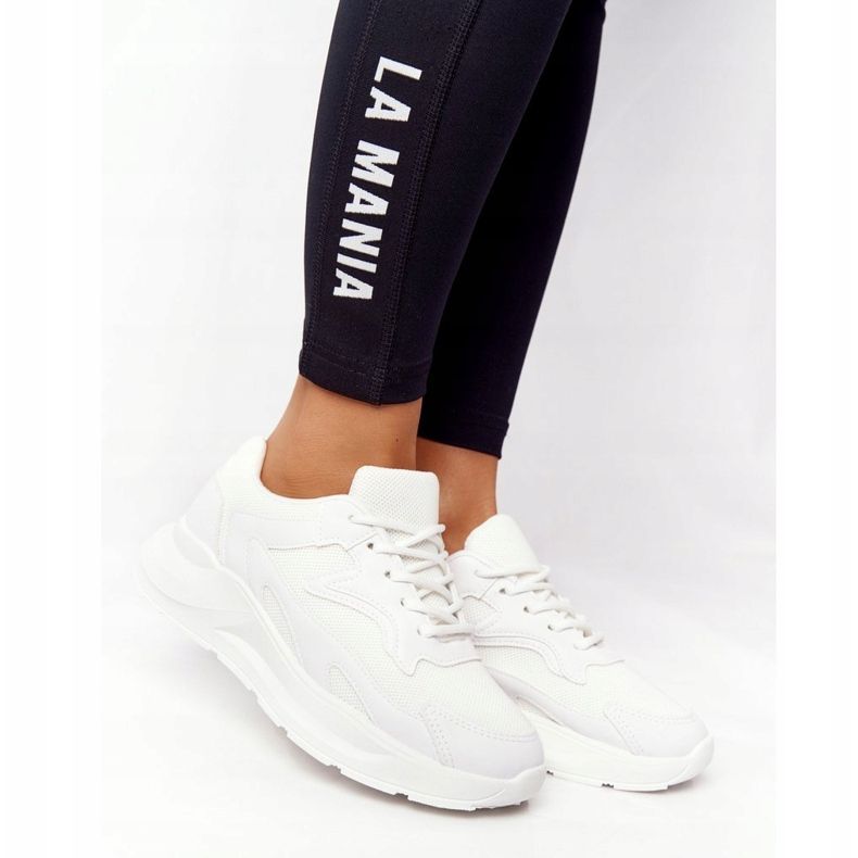 FB2 Ženske tenisice na velikom potplatu bijele zablude bijela 1