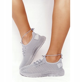 PS1 Ženske sportske cipele Slip-on Grey Do It siva 1