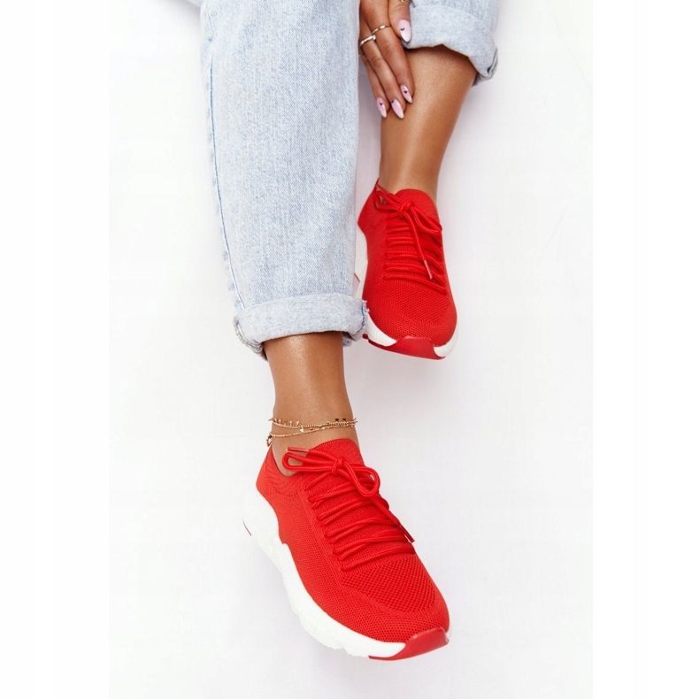 Ženske sportske cipele na klizanje Big Star DD274580 Crvena 1