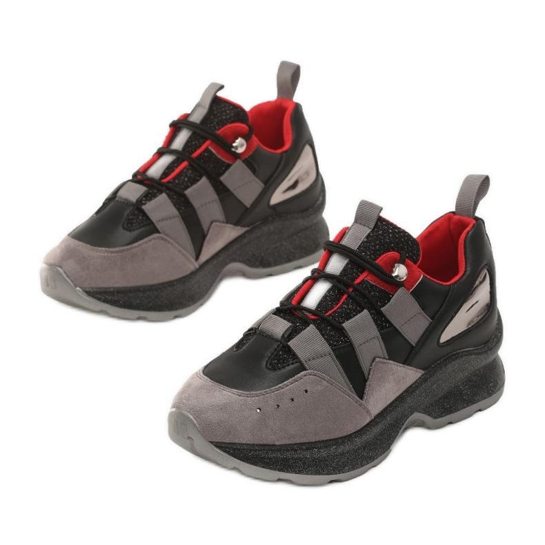 Vices Poroci 2230-1 Crni 36 41 crna siva višebojan 1