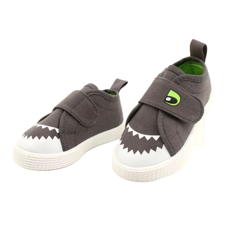 News Velcro dječje tenisice Crocodile 21dz26-3923 siva 2