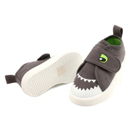 News Velcro dječje tenisice Crocodile 21dz26-3923 siva 3