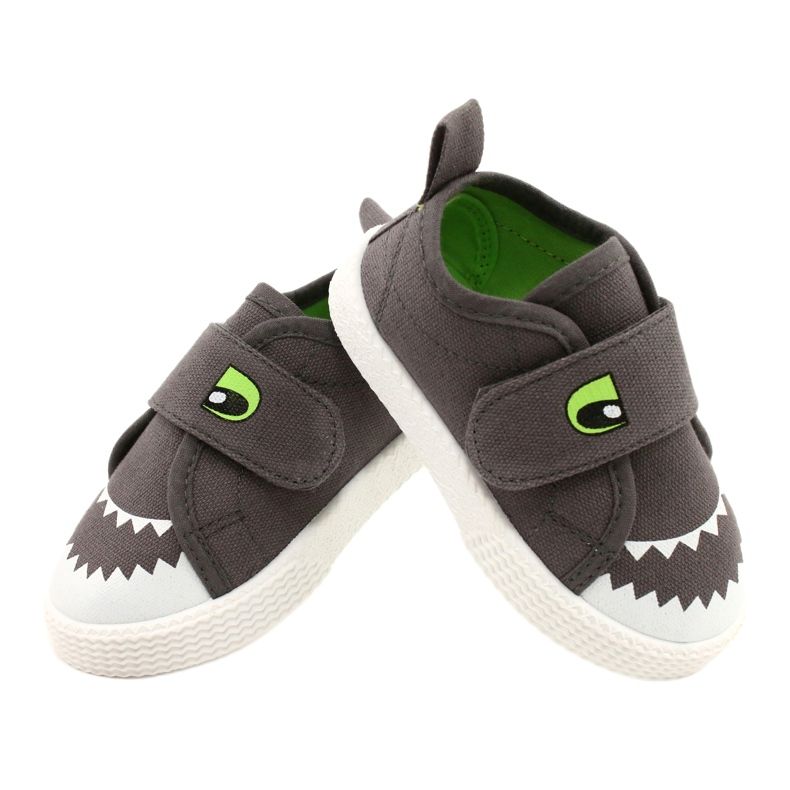 News Velcro dječje tenisice Crocodile 21dz26-3923 siva 5