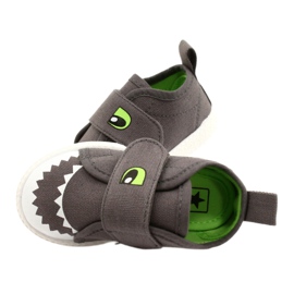 News Velcro dječje tenisice Crocodile 21dz26-3923 siva 4