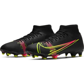 Nike Mercurial Superfly 8 Academy Mg M CV0843 090 nogometne cipele višebojan crna 1