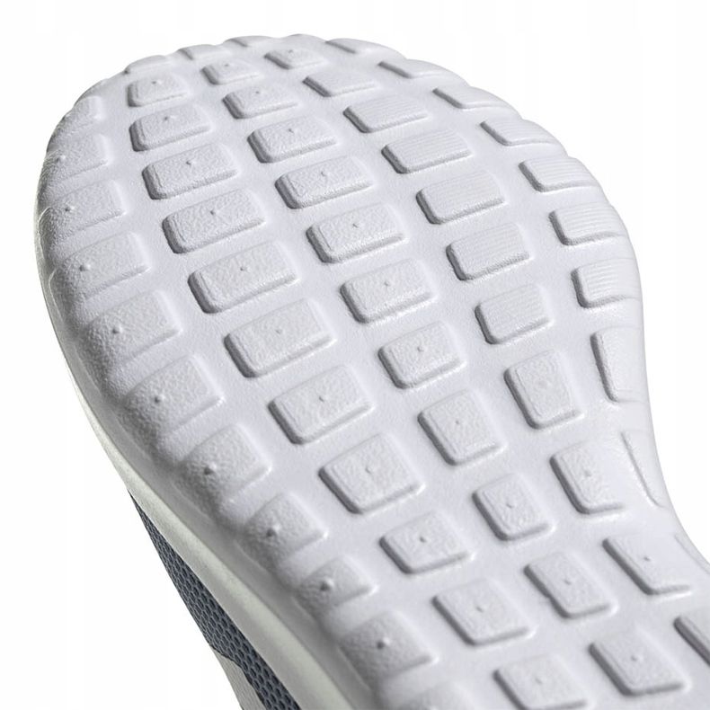 Sive tenisice za trčanje Adidas Lite Racer Cln K FV9607 bijela plava narančasta siva 5