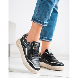 Ax Boxing Crne sportske cipele bež crna 1