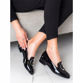 Crne mokasine s ukrasom VINCEZA crna 1