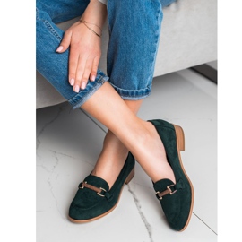 VINCEZA mokasine na niske pete zelena 2