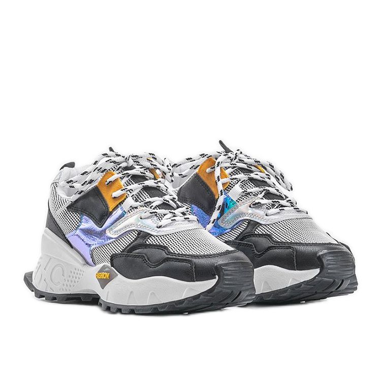 Crne Holly tenisice bijela crno 1