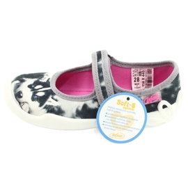 Dječje papuče Befado 114x440 šareno s psećim nanošenjem bijela 6