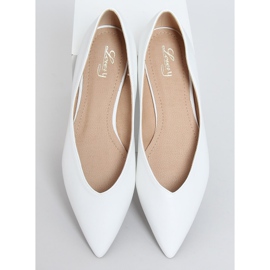 Bijele ženske balerinke MM-600 Bijele bijela 1