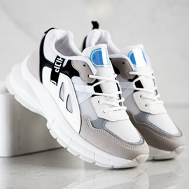 SHELOVET Tenisice na platformi s mrežom raznobojna 2