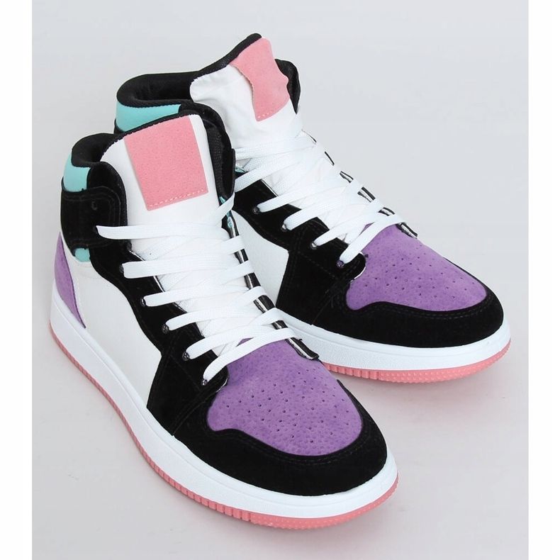 NB505 Ljubičaste visoke tenisice višebojan 1