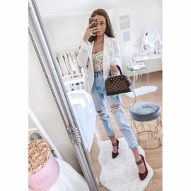 Bordo pumpe od antilopa na peti L408 crvena 2