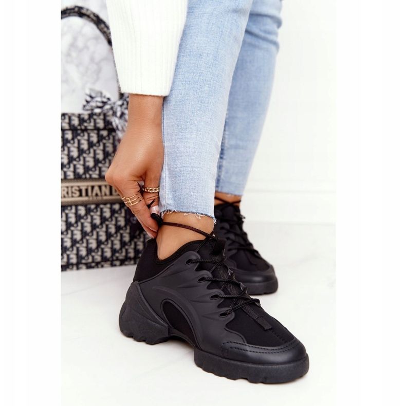 PS1 Ženske sportske cipele Tenisice Crne Rođene na ovaj način crno 1