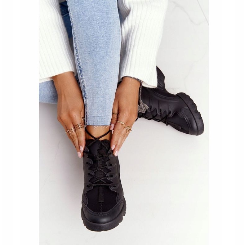 PS1 Ženske sportske cipele Tenisice Crne Rođene na ovaj način crna 2