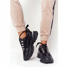 PS1 Ženske tenisice na velikom potplatu dobrog raspoloženja crno 1