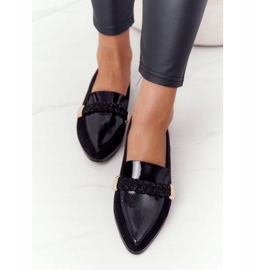 S.Barski Elegantne mokasine S. Barski Premium Suede Crna 1