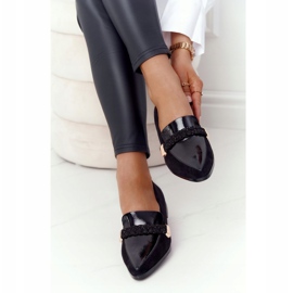 S.Barski Elegantne mokasine S. Barski Premium Suede Crna crno 2