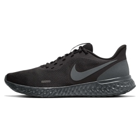Muške tenisice za trčanje Nike Revolution 5 crne BQ3204 001 crno siva 1