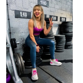 Kylie Klasične sportske cipele bijela ružičasta 1