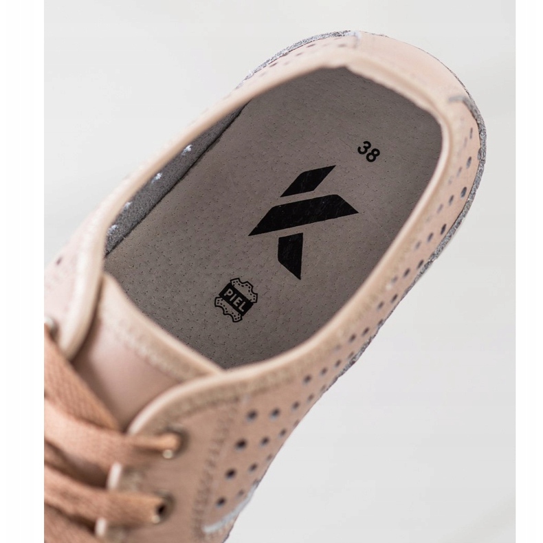 Kylie Kožne broge na platformi ružičasta 1