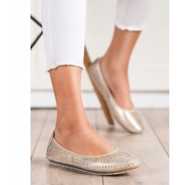 Kylie Klasične balerine zlatni 1