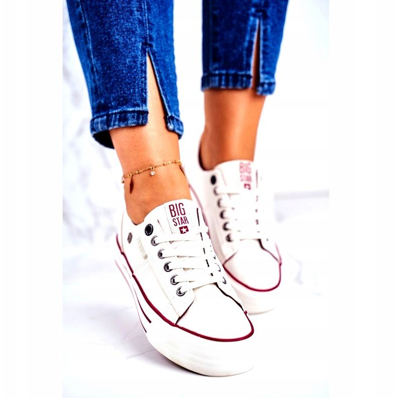Ženske tenisice Big Star White GG274140 bijela 3