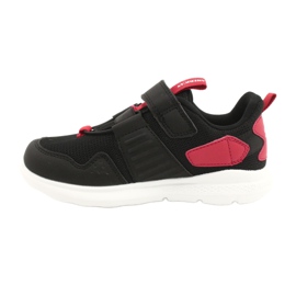 Sportske cipele s kožnim uloškom American Club AA06 crne boje crno 1