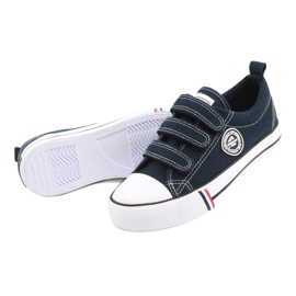 American Club LH31 / 22 tamnoplave tenisice na čičak plava 3