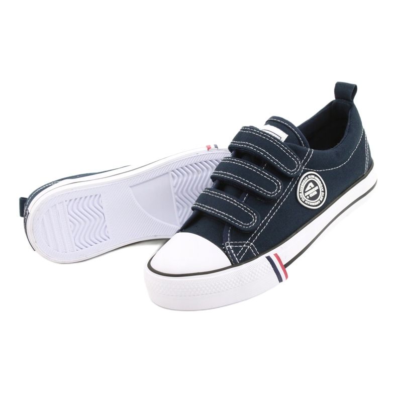 American Club LH31 / 22 tamnoplave tenisice na čičak plava 3