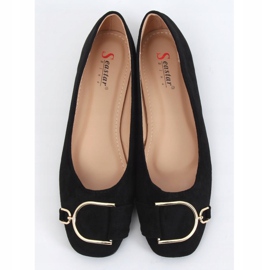 Elegantne crne ženske balerinke LK47P crne crno 1