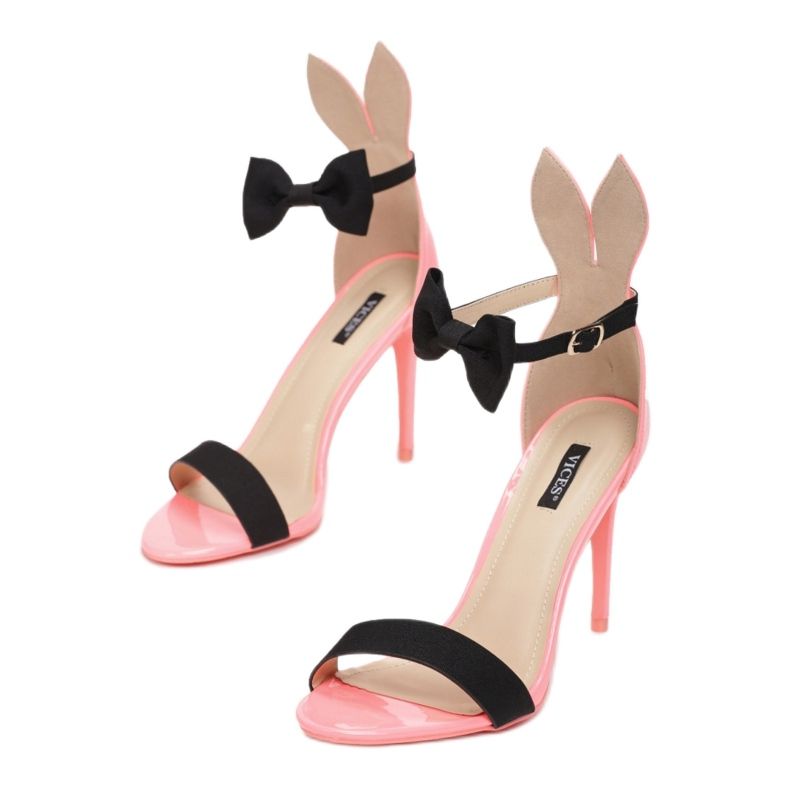 Vices Poroci 5077-23 Fushia 35 40 crno ružičasta 1