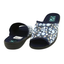 Cvjetne papuče Adanex Tęg. G1 / 2 18760 tamnoplava plava 3