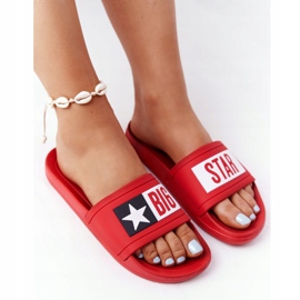 Ženske papuče Big Star Red DD274A267 crvena 2