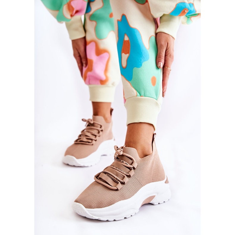 Ženske sportske čarape Bež KeSports 1