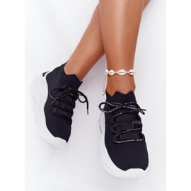 Ženske sportske čarape crne KeSports crno 1