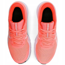 Ženske tenisice za trčanje Asics Patriot 12, breskve 1012A705 700 raznobojna naranča 1