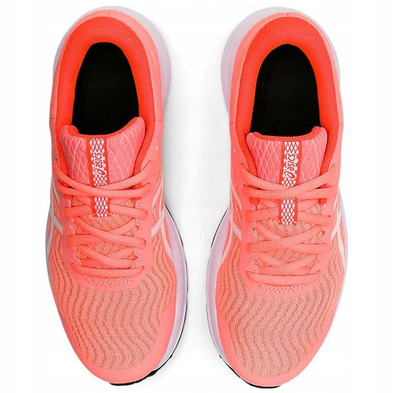Ženske tenisice za trčanje Asics Patriot 12, breskve 1012A705 700 raznobojna naranča 1