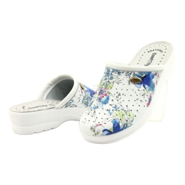 Bijele Comfooty Alessia japanke bijela višebojan 3