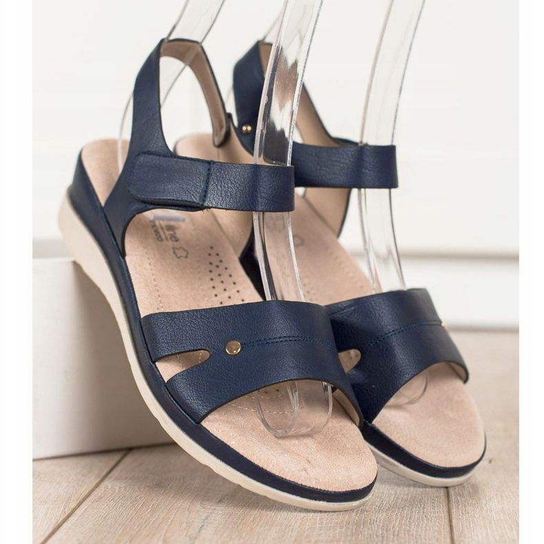 Udobne VINCEZA sandale crno 1