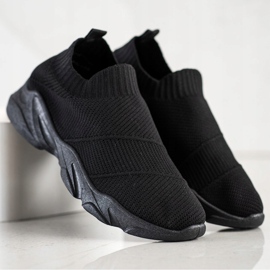 SHELOVET Udobne cipele koje se navlače crna 1