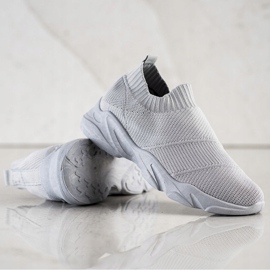 SHELOVET Udobne cipele koje se navlače siva 1