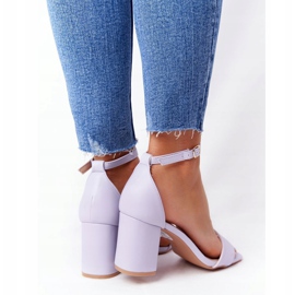 PS1 Sandale na štikle Violet Rođene na ovaj način ljubičasta 2