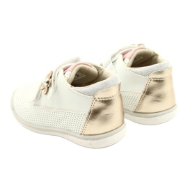 American Club Sportske cipele s čičakom GC06 / 21 bijele i zlatne boje bijela 5