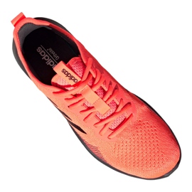 Patike za trčanje adidas Fluidflow M EG3664 crno naranča 4
