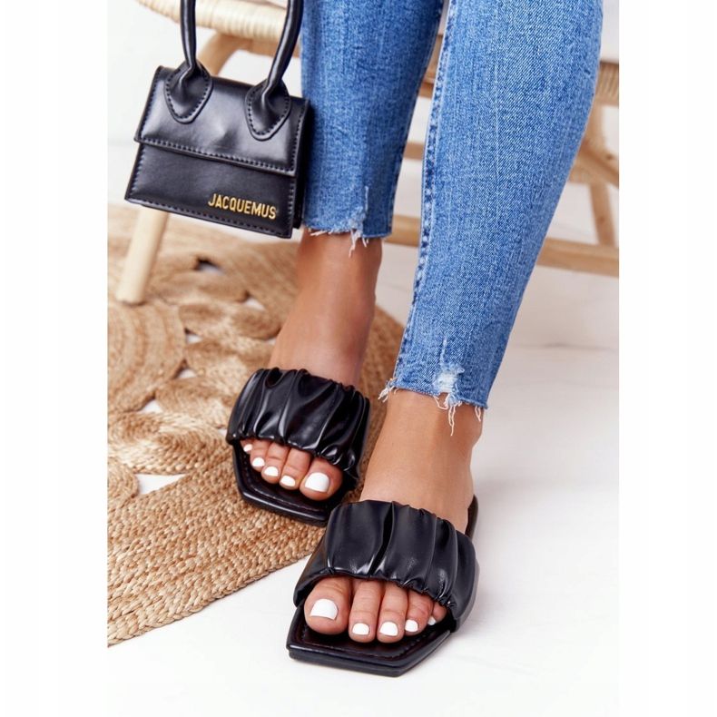 PS1 Ženske klasične crne papuče koje dobro izgledaju crna 2