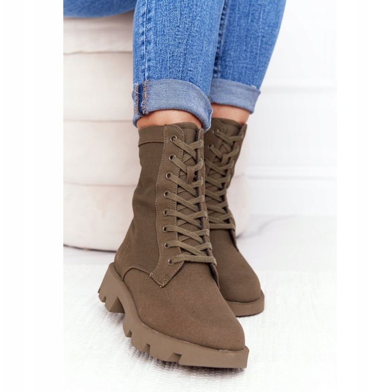 Ženske radne čizme Green Haley zelena 2